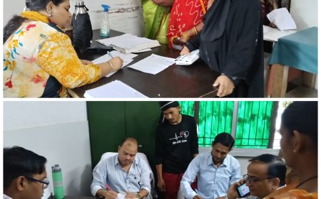 संयुक्त चिकित्सालय सिरौलीगौसपुर में 485 मरीजों का उपचार किया गया