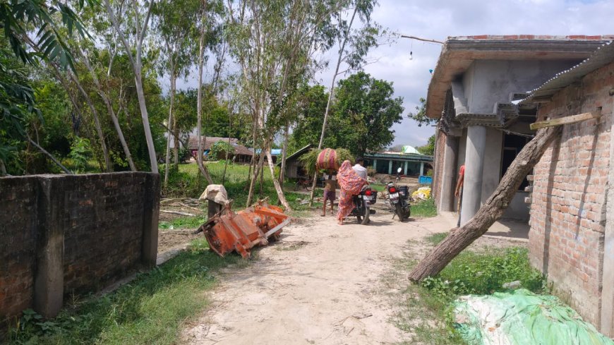 सहन की भूमि पर कब्जा करने का प्रयास किया जा रहा है