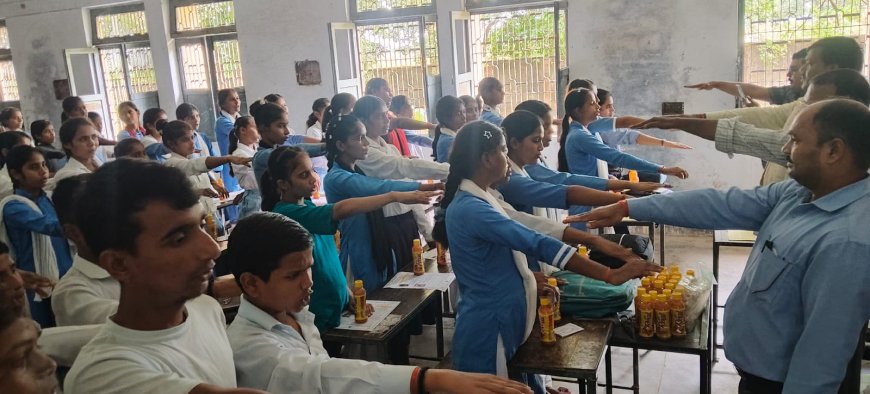 सैकड़ों युवाओं ने नशा न करने की ली शपथ अनुरागिनी संस्था द्वारा ग्राम मुसमरिया हुआ में तंबाकू नियंत्रण जागरूकता कार्यक्रम का आयोजन
