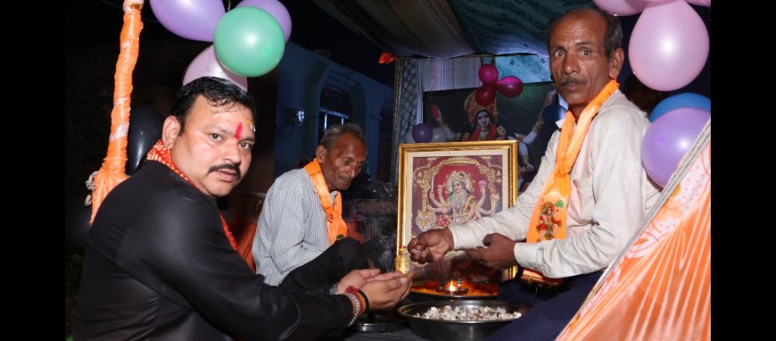 चौथी विशाल महाकाली शोभायात्रा विधि विधान के साथ हुई संपन्न