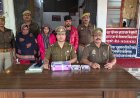 थाना म्योरपुर पुलिस ने लुटेरी दुल्हन, उसकी माँ व पति को किया गिरफ्तार, लूट के जेवर-नकदी बरामद