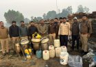 रुद्रपुर पुलिस की बड़ी कार्रवाई: 60 लीटर अवैध कच्ची शराब बरामद, 4 गिरफ्तार