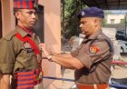 यूपी पुलिस झंडा दिवस पर एसपी ग्रामीण ने किया ध्वजारोहण, वीरों के सम्मान का पल