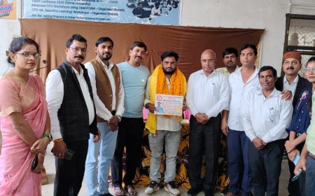 क्षेत्रीय पत्रकार एसोसिएशन की बैठक सम्पन्न, पत्रकार सोनू यादव हुए सम्मानित