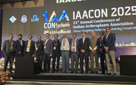 इंडियन आर्थ्रोप्लास्टी एसोसिएशन (IAA) का 21वां वार्षिक सम्मेलन  सम्पन्न
