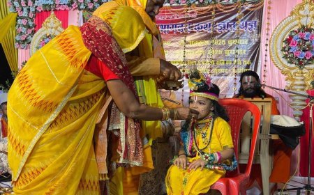 नन्द के आनंद भयो जय कन्हैयालाल की; श्रीकृष्ण जन्मोत्सव पर भक्ति में डूबे श्रद्धालु, गूंज उठा पंडाल