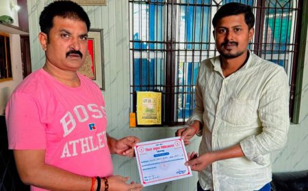 बभनी ब्लॉक प्रमुख प्रतिनिधि राजन सिंह ने किया रक्तदान