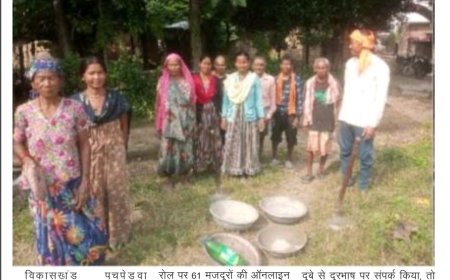 मनरेगा में बड़ा फर्जीवाड़ा — मजदूरों की फर्जी हाजिरी से उड़ाई जा रही है सरकारी धनराशि, गरीबों का हक छीना जा रहा है!