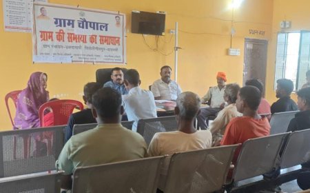 विकास खंड के मीरापुर व मुश्काबाद में आयोजित चौपाल में ग्रामीणों की समस्यायों को सुना गया