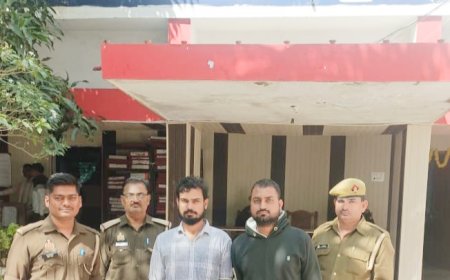 पुलिस द्वारा अवैध रूपयों की मांग करने तथा मारपीट करने वाले दो नफर वांछित अभियुक्तो को किया  गिरफ्तार