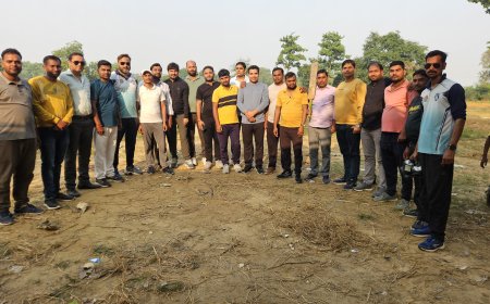 टीचर्स प्रीमियर लीग देवरिया का शुभारंभ, रुद्रपुर लायंस बनी विजेता