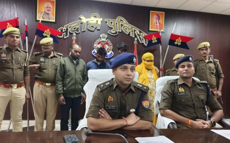 मिशन शक्ति अभियान के तहत थाना ज्ञानपुर अंतर्गत 16 वर्षी पुत्री का सौदा करने वाले तीन अभियुक्त चढ़े पुलिस हत्थे