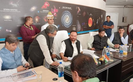 प्रौद्योगिकी मंत्री ने नक्षत्रशाला के आधुनिकीकरण कार्य एवं निर्माणाधीन साइंस पार्क का किया स्थलीय निरीक्षण, प्रगति की समीक्षा