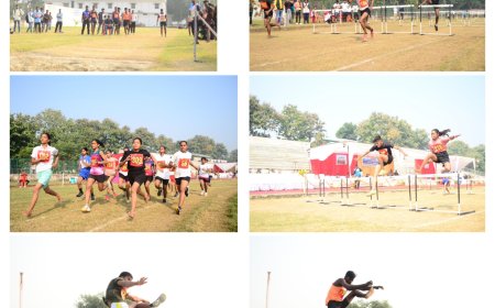 एनुअल एथलेटिक मीट 2025-26 : जैवलिन थ्रो में सकीना ने बनाया नया रिकॉर्ड, कई खिलाड़ियों ने चमकाया गोरखपुर का नाम