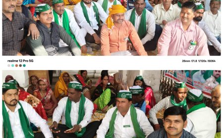 भारतीय अवस्थी किसान संगठन ने नगर निगम कार्यालय लखनऊ में अपनी मांगों को लेकर धरना प्रदर्शन किया