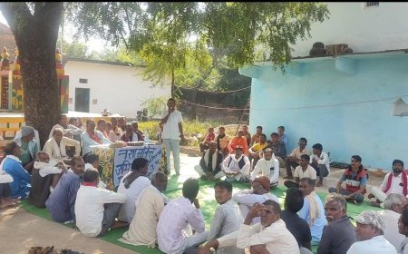 खुली बैठक में कई लोगों ने खाई शराब न पीने की कस्म  खाकरोंन में चलाया गया नशा मुक्ति अभियान