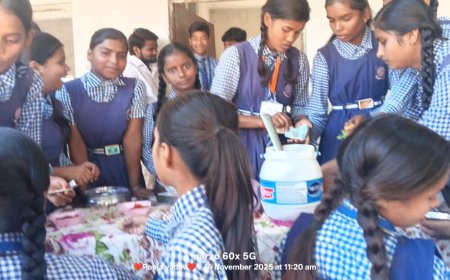 बाल दिवस पर रमा एकेडमी में रंगारंग बाल मेला का आयोजन