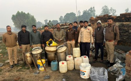 रुद्रपुर पुलिस की बड़ी कार्रवाई: 60 लीटर अवैध कच्ची शराब बरामद, 4 गिरफ्तार