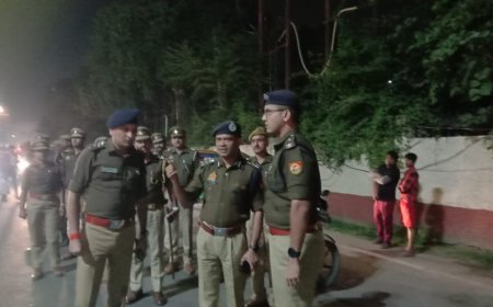 डीआईजी एस. चन्नप्पा का शहर में पैदल निरीक्षण, ट्रैफिक जाम पर दिखा सख्त रुख