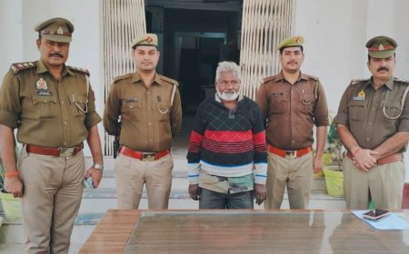 अदालत से फरार सजायाफ्ता 25 हजार का इनामिया गिरफ्तार