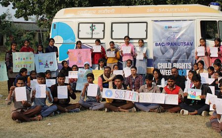 चाइल्ड राइट्स सप्ताह मे बाल अधिकारी को लेकर किया जागरूक बच्चो ने दिखाई प्रतिभा