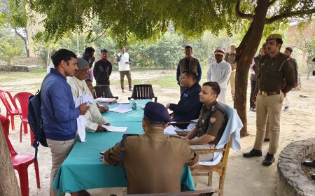 जनपद के समस्त थानों पर "थाना समाधान दिवस" का आयोजन कर फरियादियों की समस्याओं के त्वरित निवारण का प्रयास