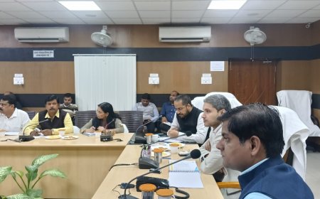 जिला गंगा एवं पर्यावरण समिति की बैठक सम्पन्न डीएम ने दिए स्वच्छता वा प्लास्टिक नियंत्रण के सख्त निर्देश