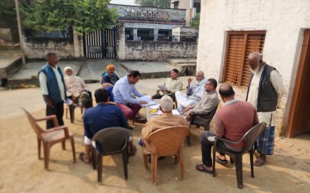 मोहम्मदपुर गौंती में एस.आई.आर आभियान तेज, घर घर पहुंच रही टीम