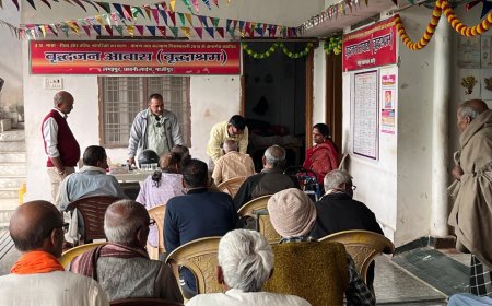 वृद्धाआश्रम मे निशुल्क स्वास्थ्य कैंप का हुआ आयोजन  प्रमोद सिन्हा