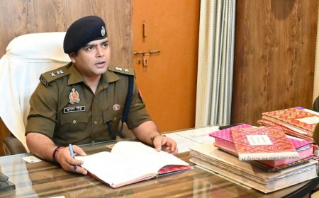 पुलिस अधीक्षक ने थाना कल्यानपुर का किया वार्षिक निरीक्षण