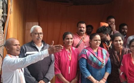 अयोध्या में श्रद्धालुओं की जिम्मेदारी संभाल रहे फतेहपुर के अजीत राज, कर रहे जिले का नाम रोशन