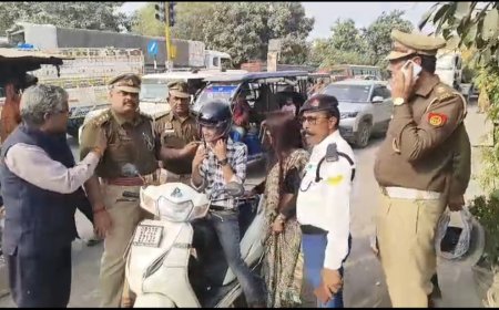 “एसपी के निर्देश पर नवागंतुक यातायात प्रभारी की सख़्ती, जागरूकता अभियान से शहर में बढ़ी ट्रैफिक अनुशासन की उम्मीद”