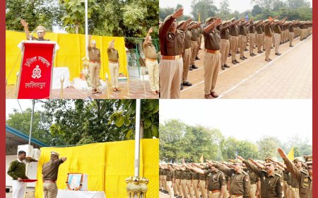 संविधान दिवस के पावन अवसर पर हमारा संविधान हमारा स्वाभिमान थीम के तहत भारत के संविधान की प्रस्तावना का पाठन व मौलिक कर्तव्यों से अवगत कराते हुए संविधान में निहित मूल्यों और आदर्शों की शपथ दिलाई।