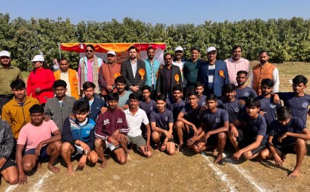 सीता देवी महाविद्यालय में अंतर्महाविद्यालयीय पुरुष खो -खो प्रतियोगिता  सम्पन्न हुई।