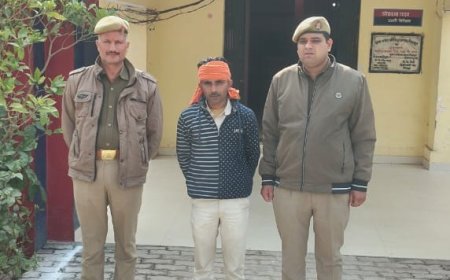 थाना मानिकपुर पुलिस टीम ने 01 वारण्टी अभियुक्त को किया गिरफ्तार