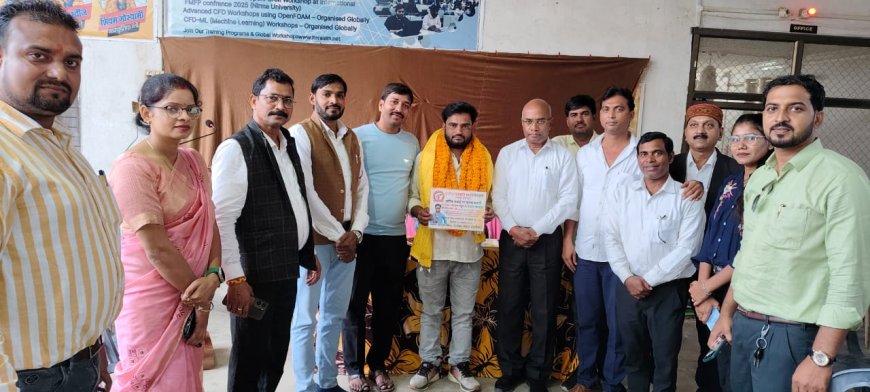 क्षेत्रीय पत्रकार एसोसिएशन की बैठक सम्पन्न, पत्रकार सोनू यादव हुए सम्मानित