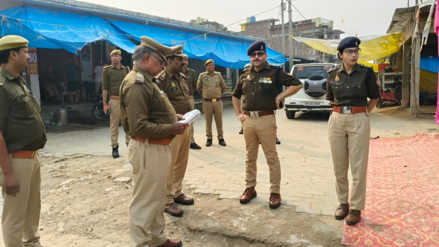 अपर पुलिस अधीक्षक उत्तरी ने श्रीकोटवाधाम मेले का निरीक्षण किया