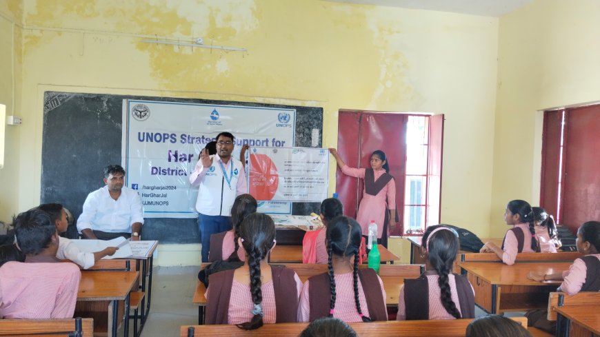 जल संरक्षण का संदेश देने के लिए प्रशिक्षित किए गए जल दूत