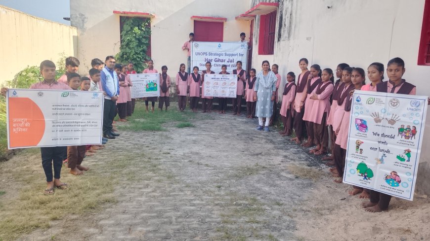 जल संरक्षण का संदेश देने के लिए प्रशिक्षित किए गए जल दूत