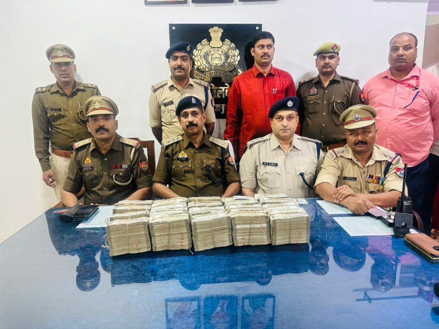 चुनाव से पहले गोरखपुर में एक करोड़ रुपये की नकदी बरामद — जीआरपी ने वैशाली एक्सप्रेस से पकड़ा युवक
