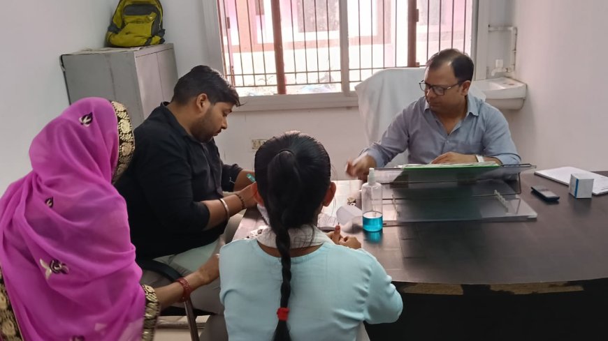 संयुक्त चिकित्सालय सिरौलीगौसपुर की ओ पी डी में 486 मरीजों का उपचार किया गया