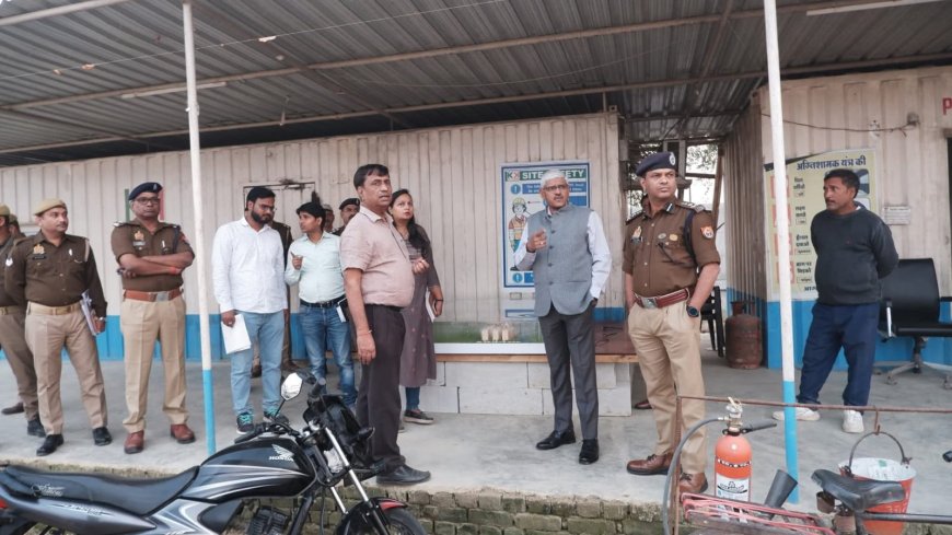 एडीजी जोन व डीआईजी रेंज ने किया पीएसी महिला बटालियन व पुलिस ट्रेनिंग स्कूल का स्थलीय निरीक्षण