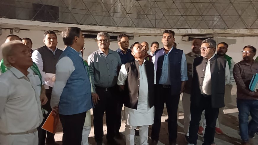 प्रौद्योगिकी मंत्री ने नक्षत्रशाला के आधुनिकीकरण कार्य एवं निर्माणाधीन साइंस पार्क का किया स्थलीय निरीक्षण, प्रगति की समीक्षा