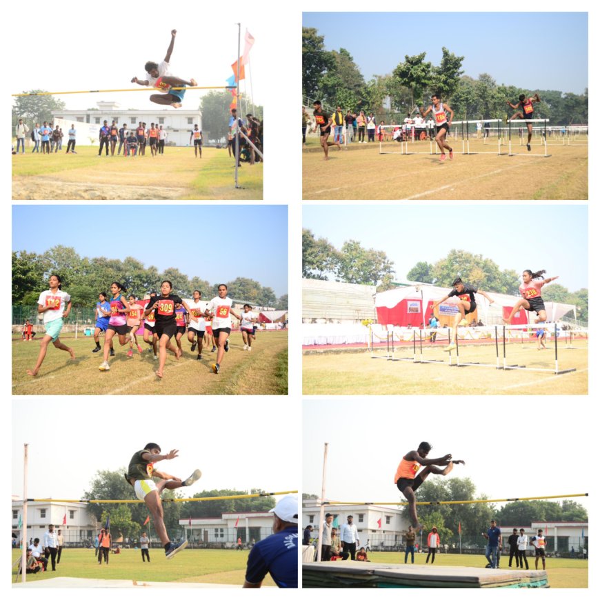 एनुअल एथलेटिक मीट 2025-26 : जैवलिन थ्रो में सकीना ने बनाया नया रिकॉर्ड, कई खिलाड़ियों ने चमकाया गोरखपुर का नाम