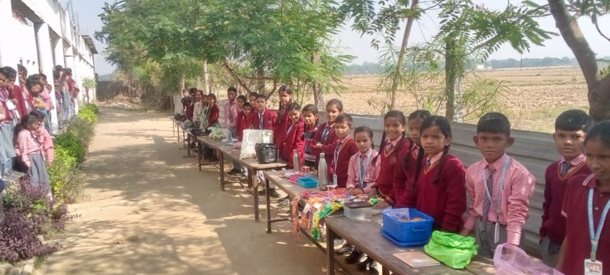 इंदिरा पब्लिक स्कूल में बाल दिवस पर बच्चों की रही धूम