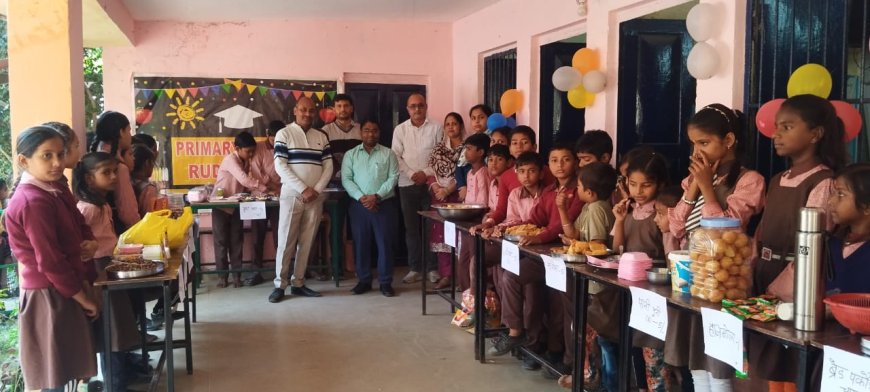 प्राथमिक विद्यालय रुद्रपुर-2 में बाल मेला का उप शिक्षा निदेशक ने किया शुभारम्भ
