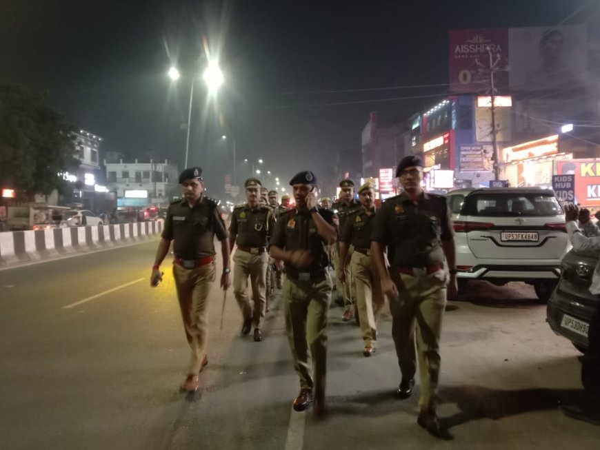 डीआईजी एस. चन्नप्पा का शहर में पैदल निरीक्षण, ट्रैफिक जाम पर दिखा सख्त रुख