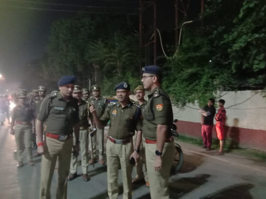 डीआईजी एस. चन्नप्पा का शहर में पैदल निरीक्षण, ट्रैफिक जाम पर दिखा सख्त रुख