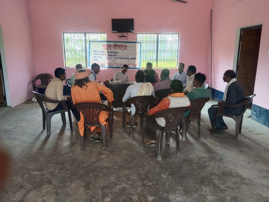 विकास खंड सिरौलीगौसपुर की ग्राम पंचायतों जलालपुर व विकौली में चौपाल का आयोजन किया गया