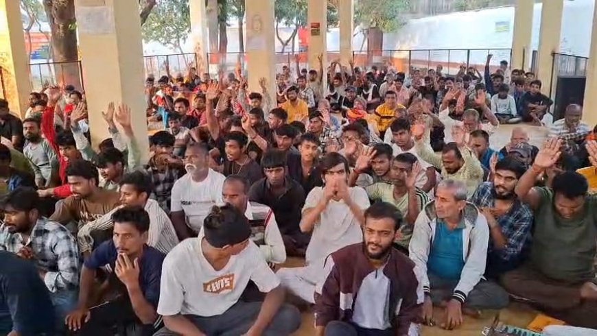 जिला कारागार में श्रीमद्भागवत कथा के साथ भक्ति मय हुआ वातावरण